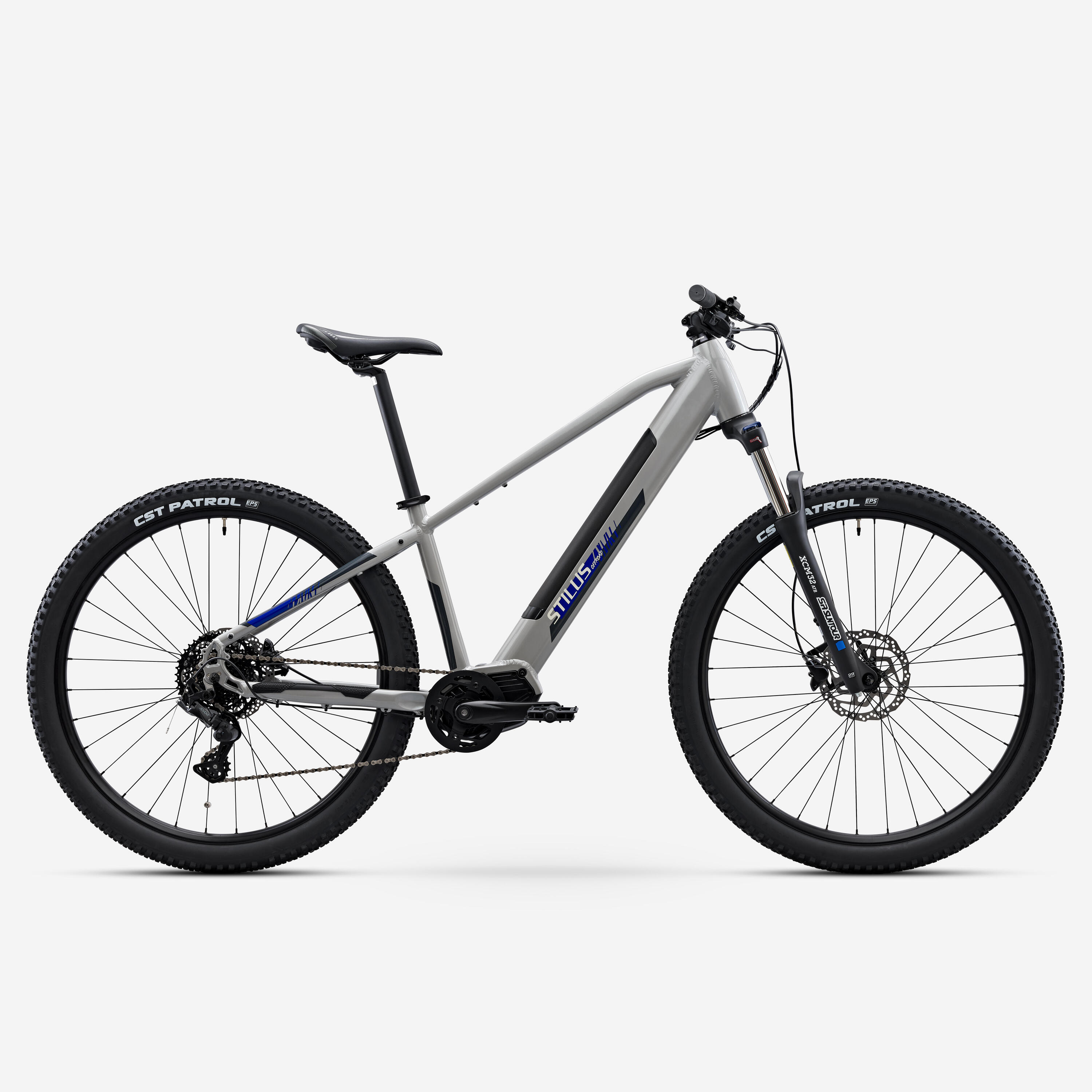 Stilus Off Road Electric Mountain Bike – Light Grey