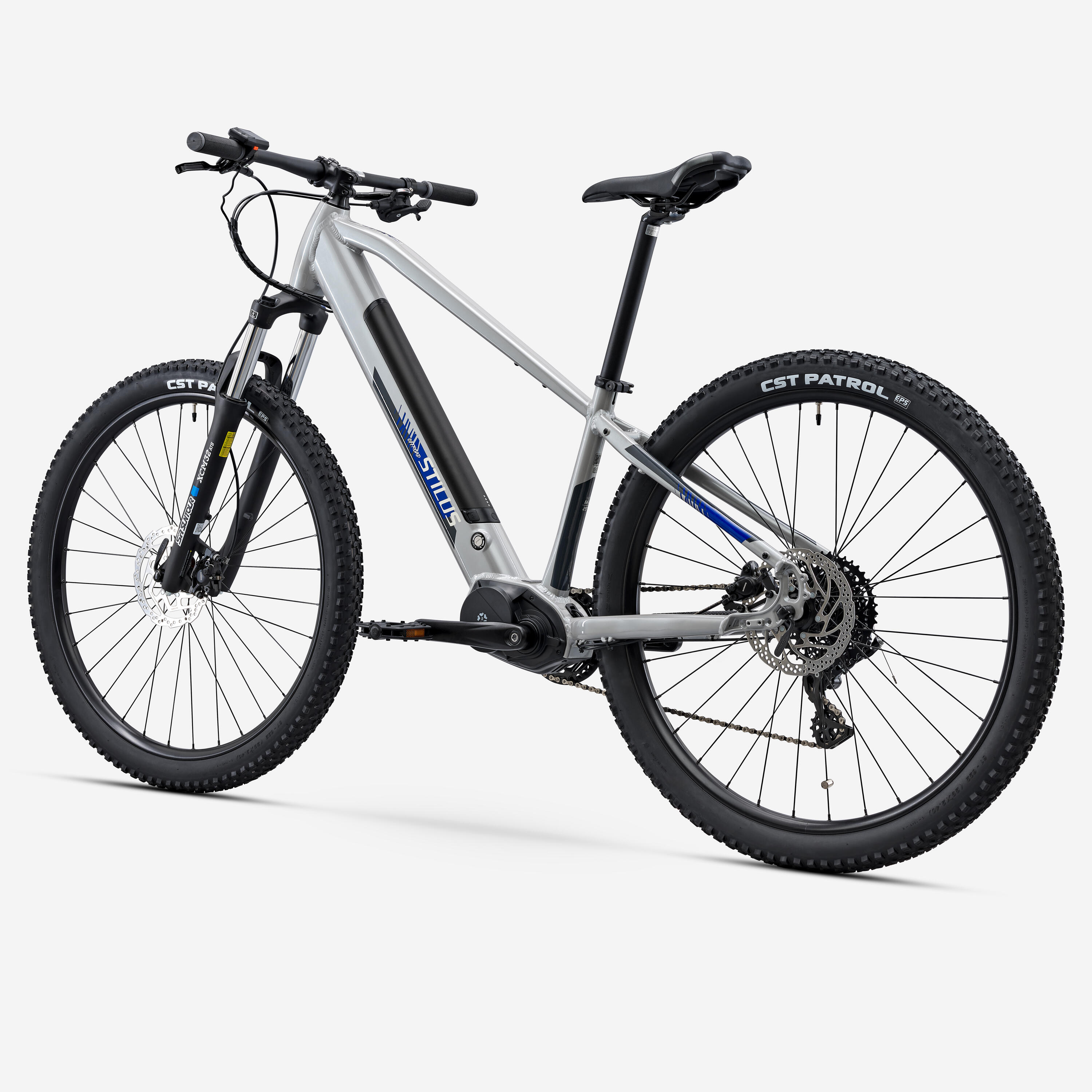 Stilus Off Road Electric Mountain Bike – Light Grey