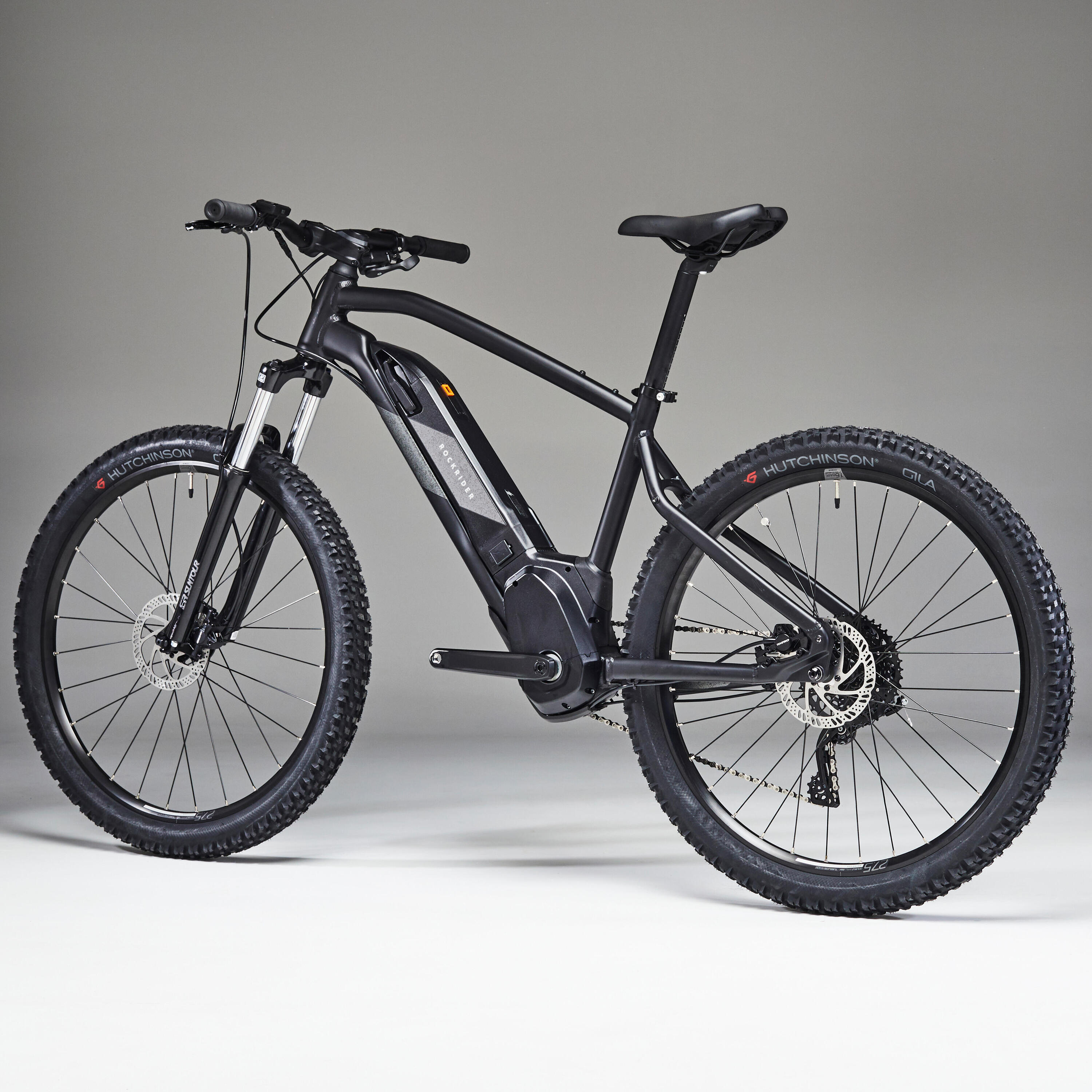 Rockrider E-ST 500 Electric Mountain Bike – Black, 27.5"