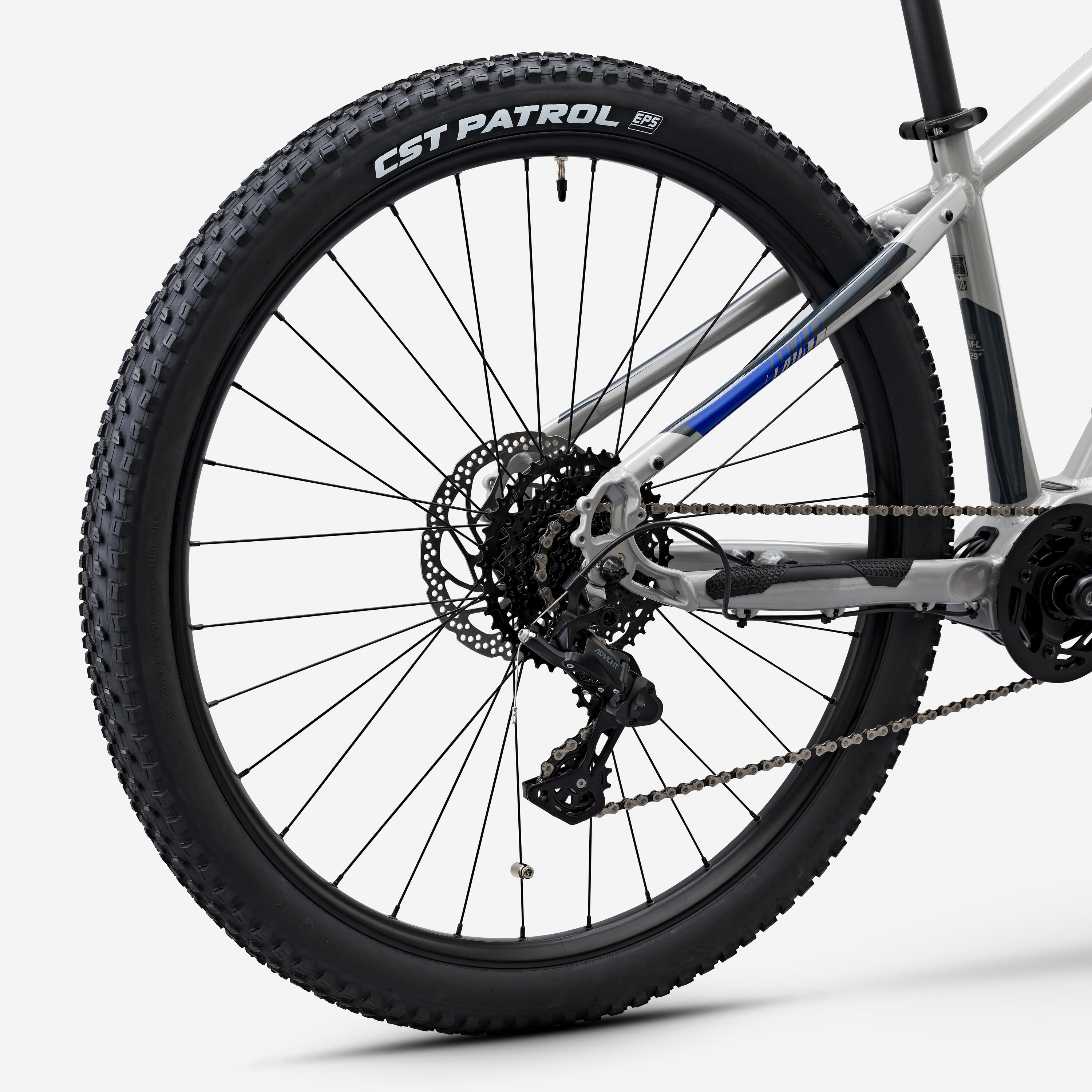 Stilus Off Road Electric Mountain Bike – Light Grey